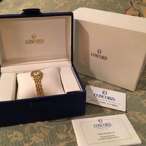 Concord Ladies Gold Watch